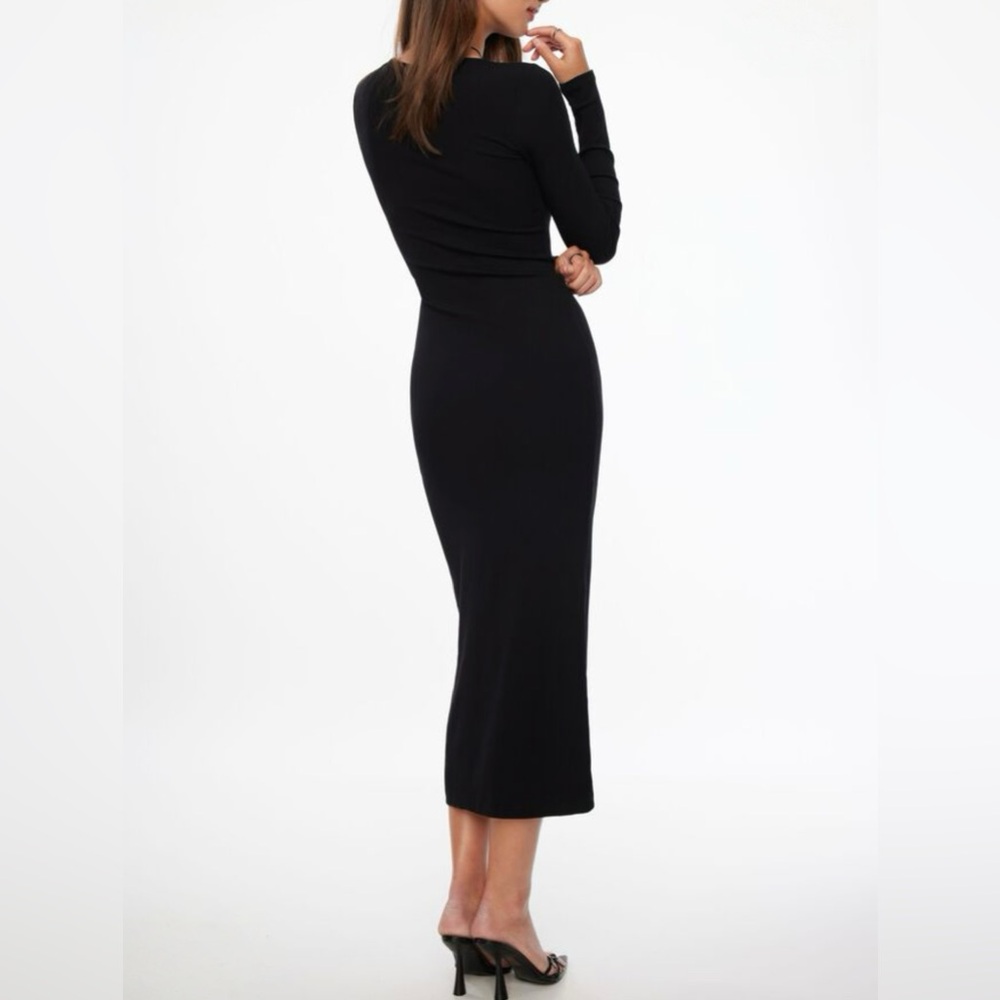 Stretchy Ribbed Maxi Dress - New - Picture 7 of 7